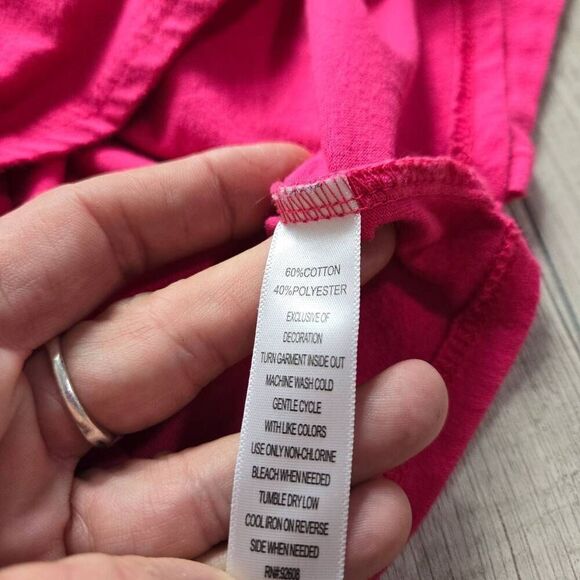 Pony Tails Castle longsleeve Girl shirt 6X - Picture 4 of 4